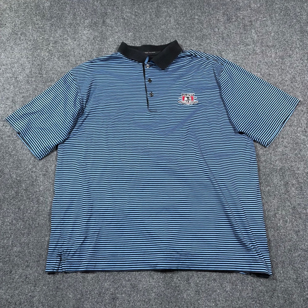 Cutter & Buck 2010 U.S. Open Polo Shirt Mens L Pebble Beach Graeme McDowell